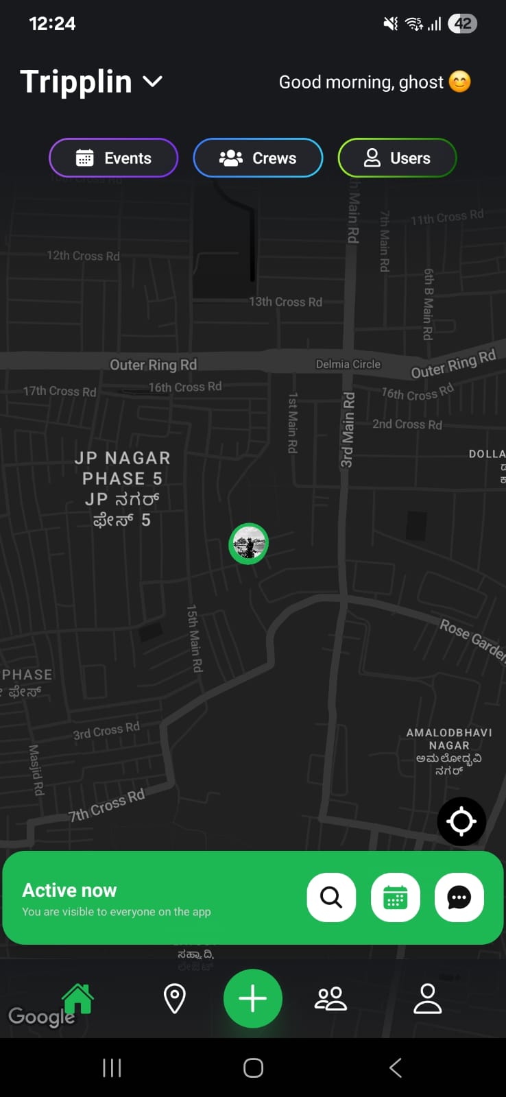 Tripplin Live Map
